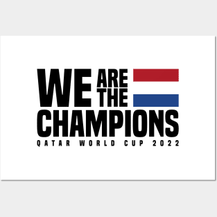 Qatar World Cup Champions 2022 - Netherlands Posters and Art